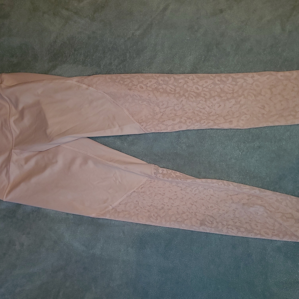 Pink Leopard Print Leggings